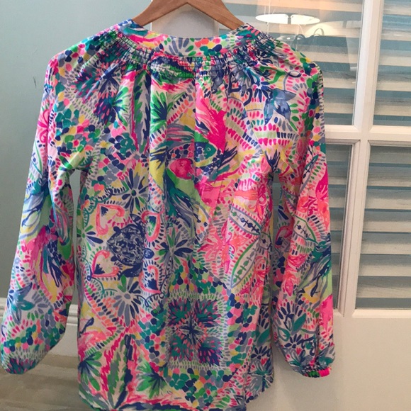 🎉SALE Lilly Pulitzer Elsa Top XS Dancing On Deck